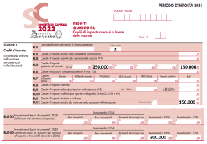 Investimenti in beni strumentali “prenotati”: effetti sui modelli Redditi