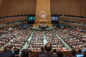 La dichiarazione delle Nazioni Unite sulla tratta transatlantica degli schiavi africani: giustizia riparatrice o attacco all’Occidente? Immagine 1. LAssemblea generale delle Nazioni Unite New York